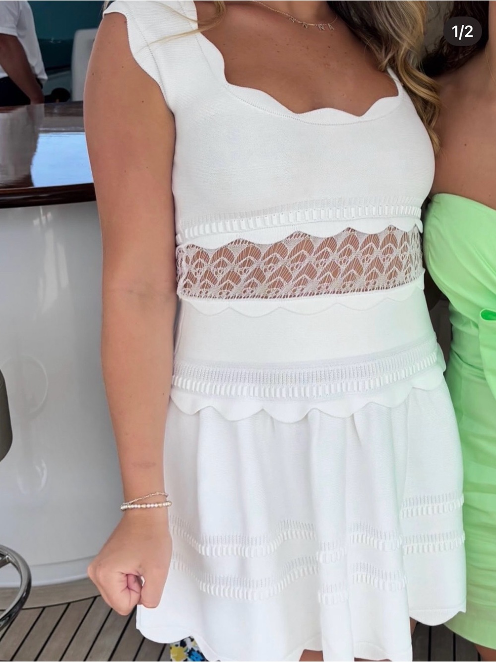 Alexis white Hopper dress - Picture 2 of 4